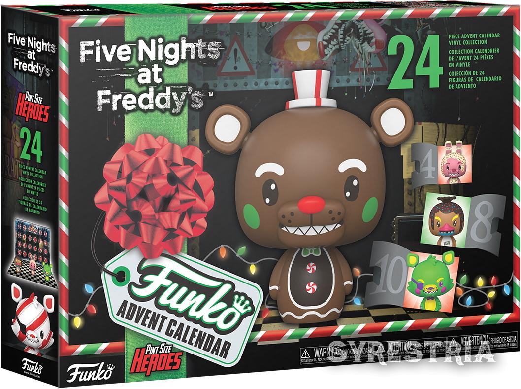 Five Nights at Freddy's Adventskalender Calendar 24 Funko Pocket POP!