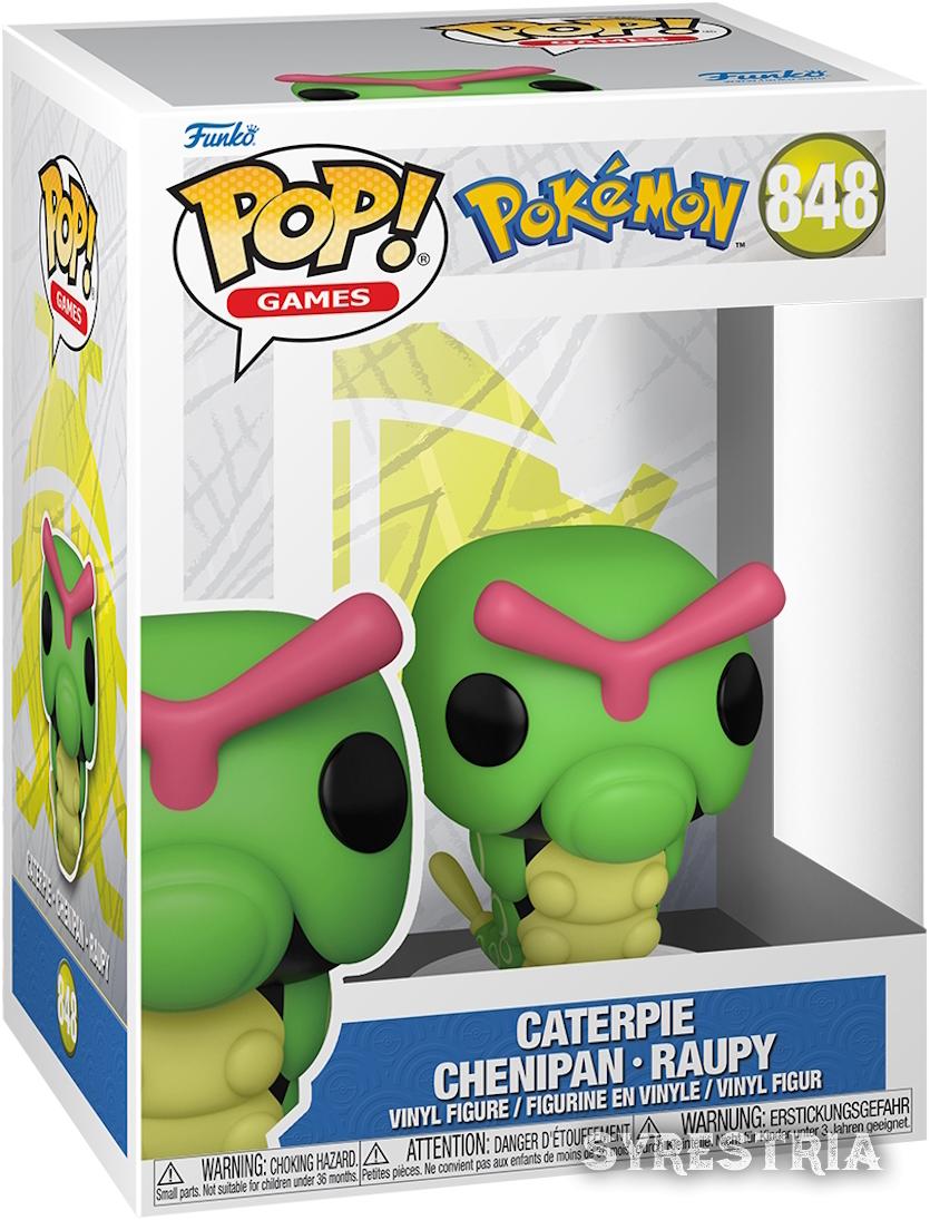 Pokémon - Caterpie Chenipan Raupy 848  - Funko Pop! Vinyl Figur