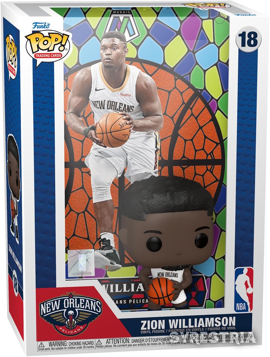 NBA New Orleans Pelicans - Zion Williamson 18 - Funko Trading Cards