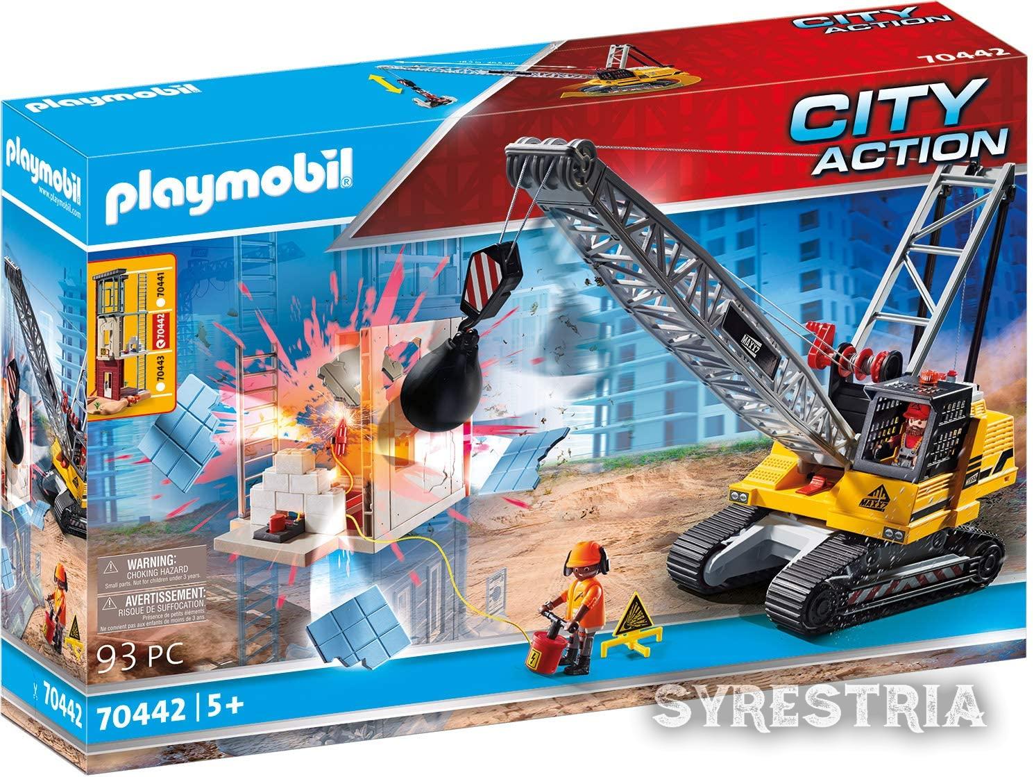 Playmobil Seilbagger mit Bauteil 70442