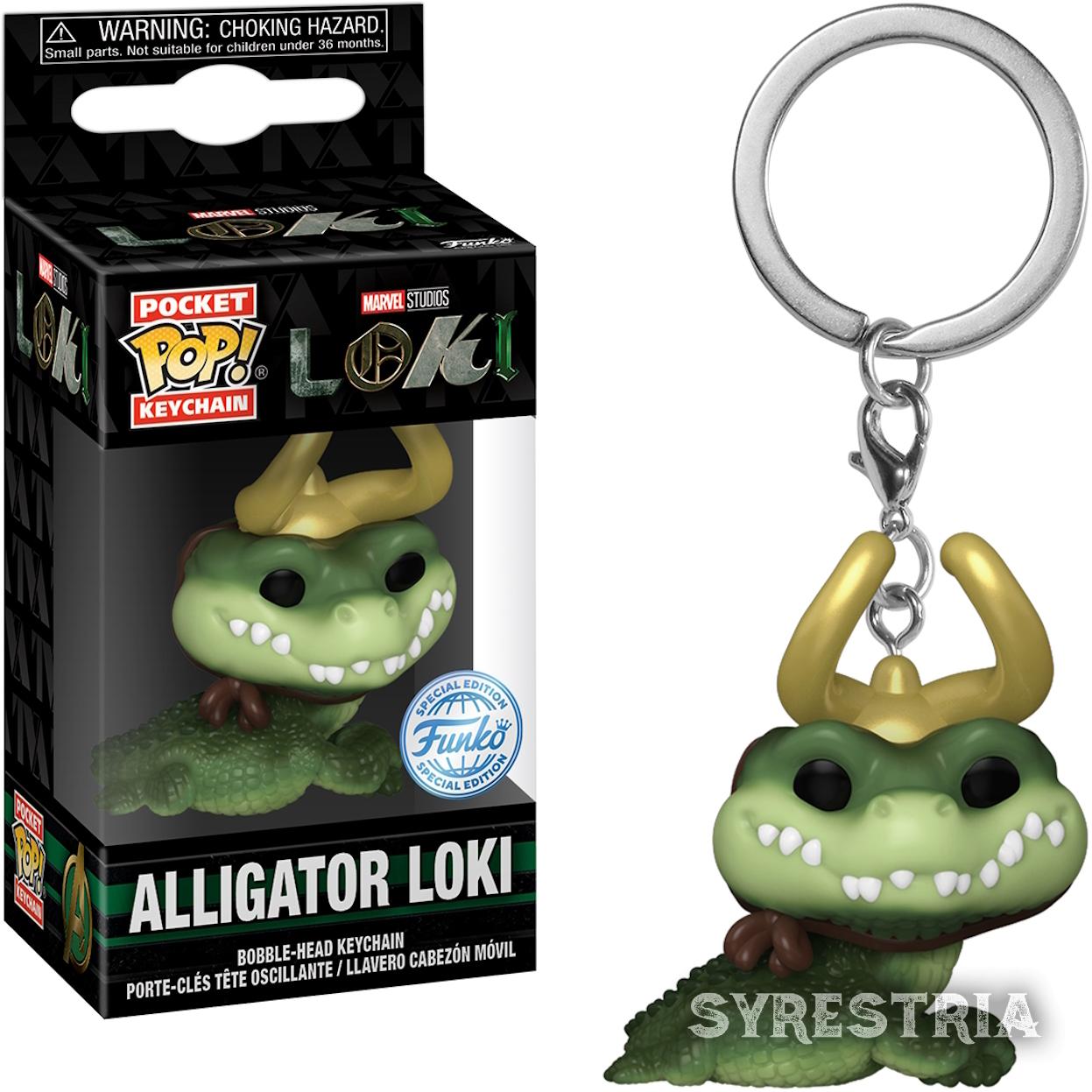 Loki - Alligato Loki   - Schlüsselanhänger Funko Pocket POP! Keychain