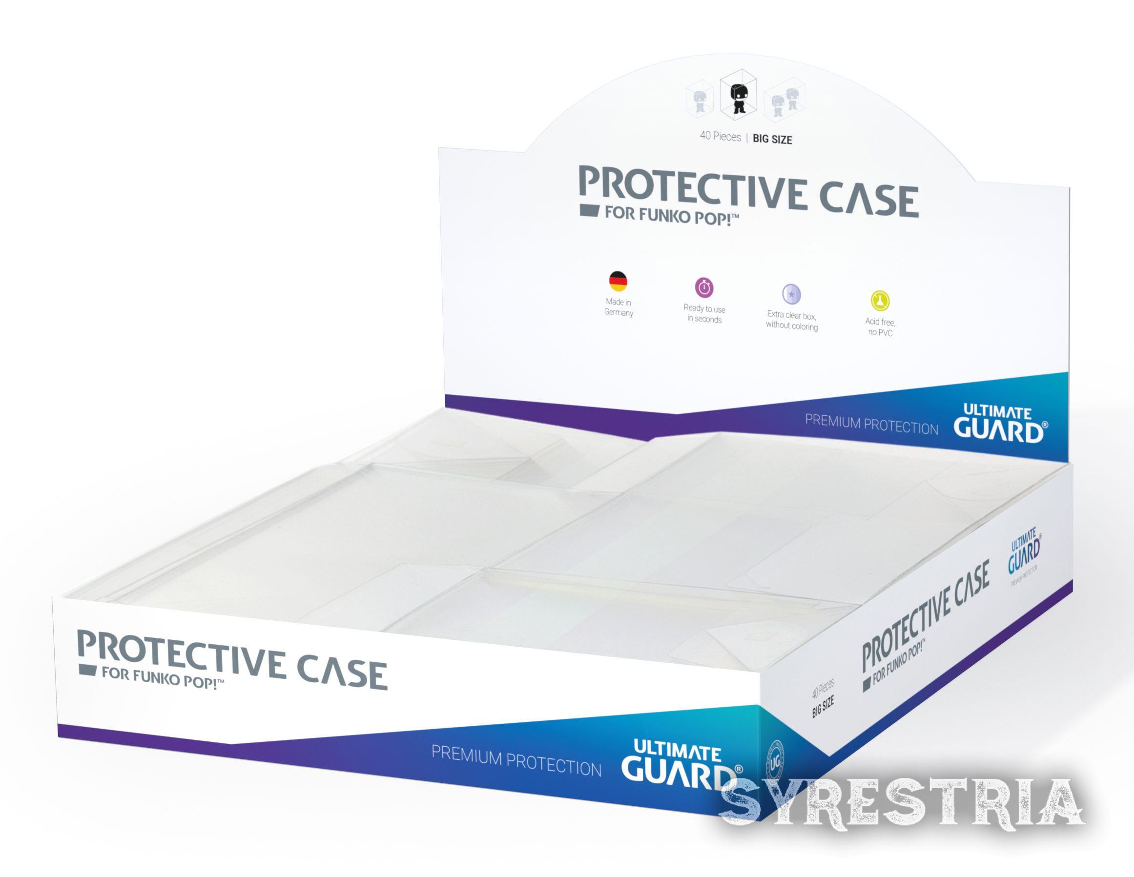 Ultimate Guard Schutzhüllen Protective Case für Funko POP!™ Figuren Big Size 40er Packung
