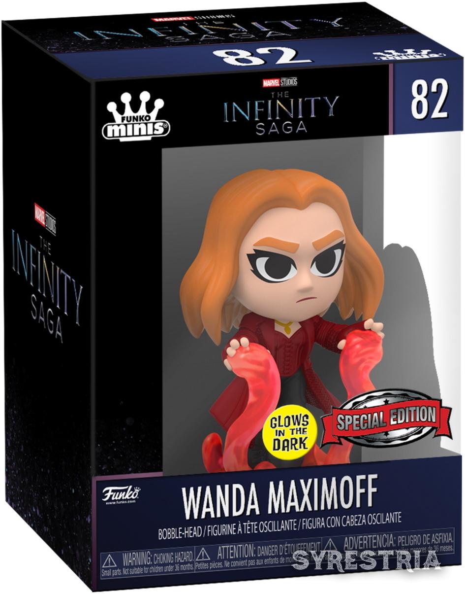 Marv Infinity Saga - Wanda Maximoff 82 Special Edition Glows - Funko Pop! - Vinyl Figur