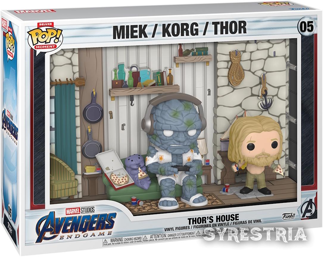 Avengers Endgame - Thor's House Miek Korg Thor 05 - Funko Pop! Deluxe Moment