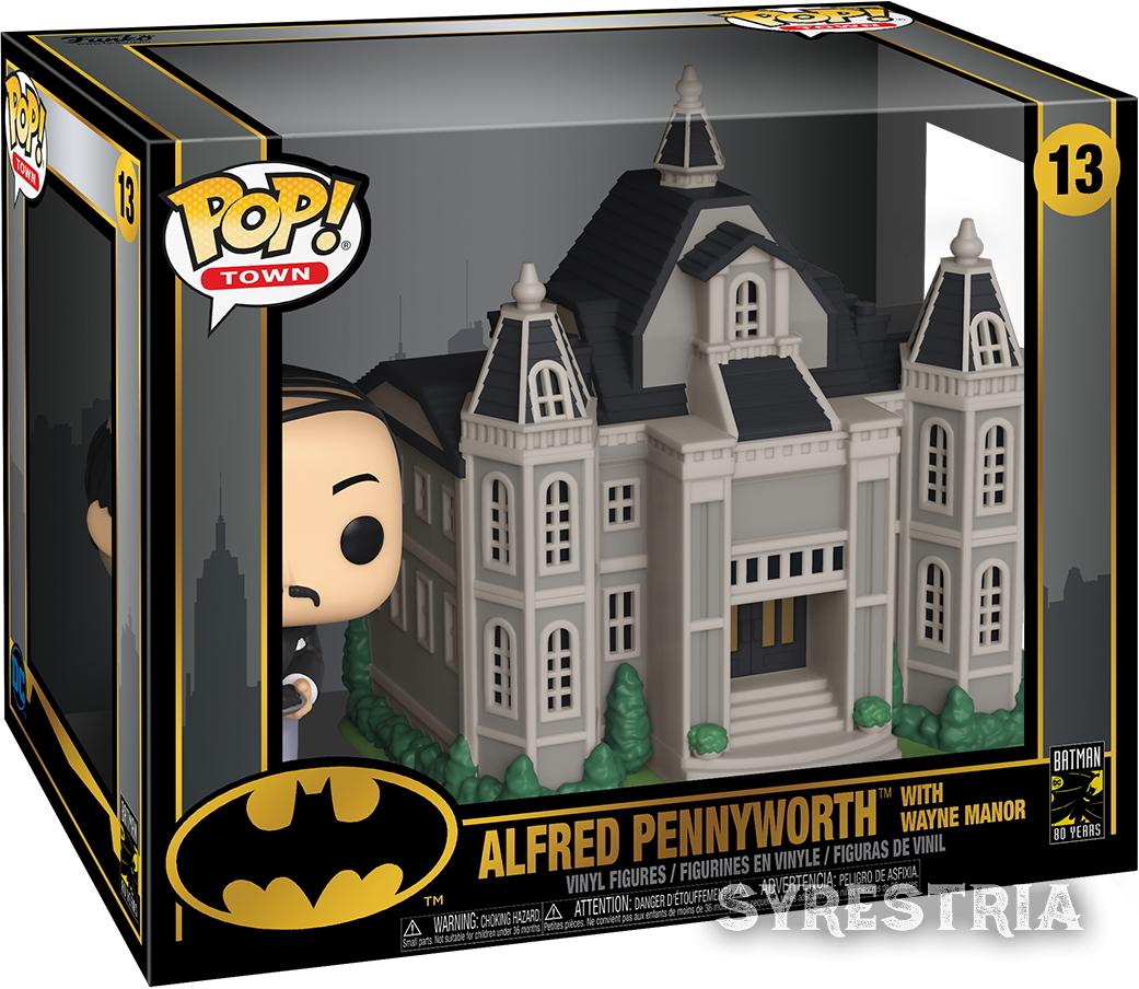 Batman 80th Alfred Pennyworth with Wayne Manor 13 - Funko Pop! - Vinyl Figur