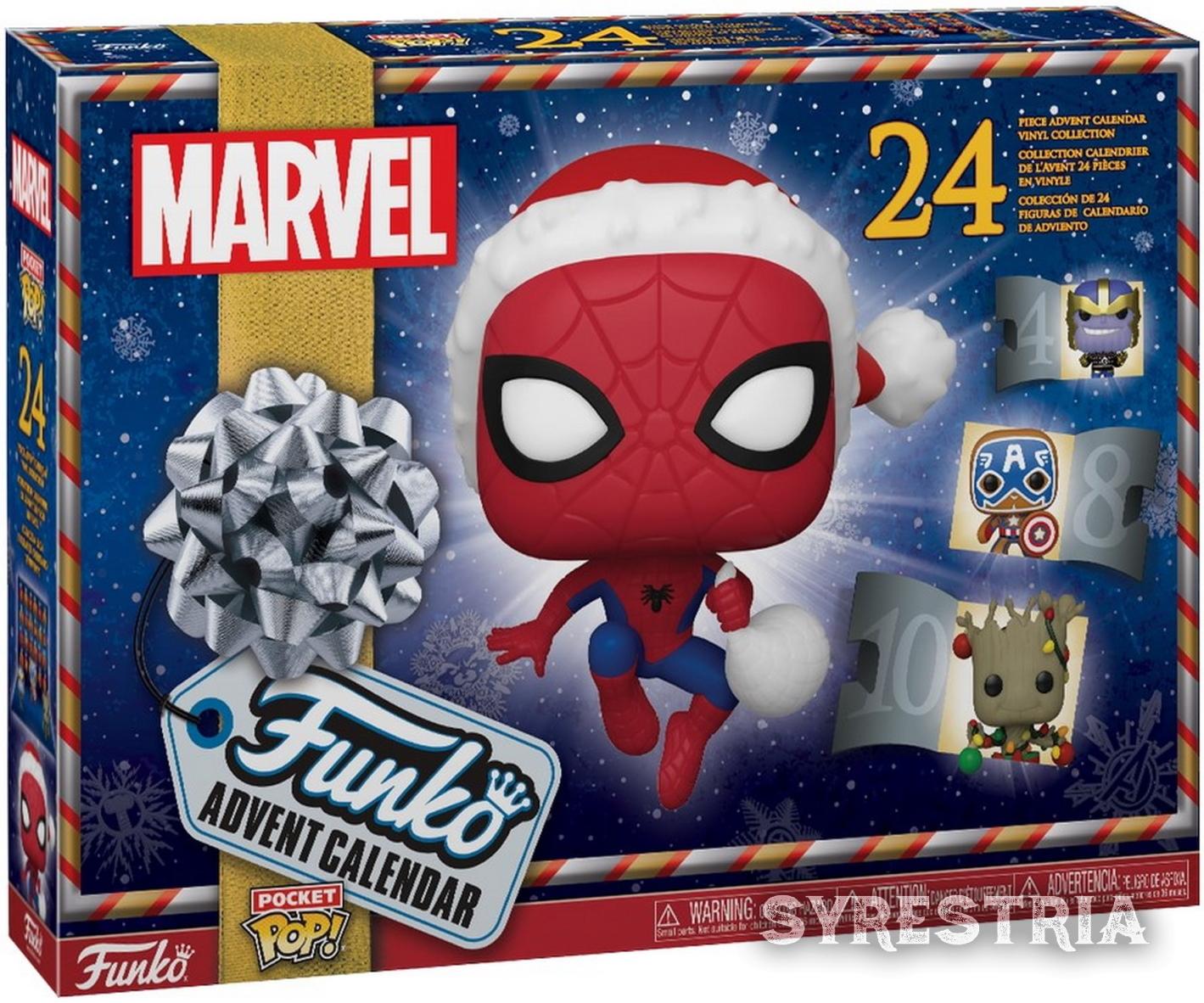 Marvel Adventskalender Kalender Holiday 24 Funko Pocket Pop!