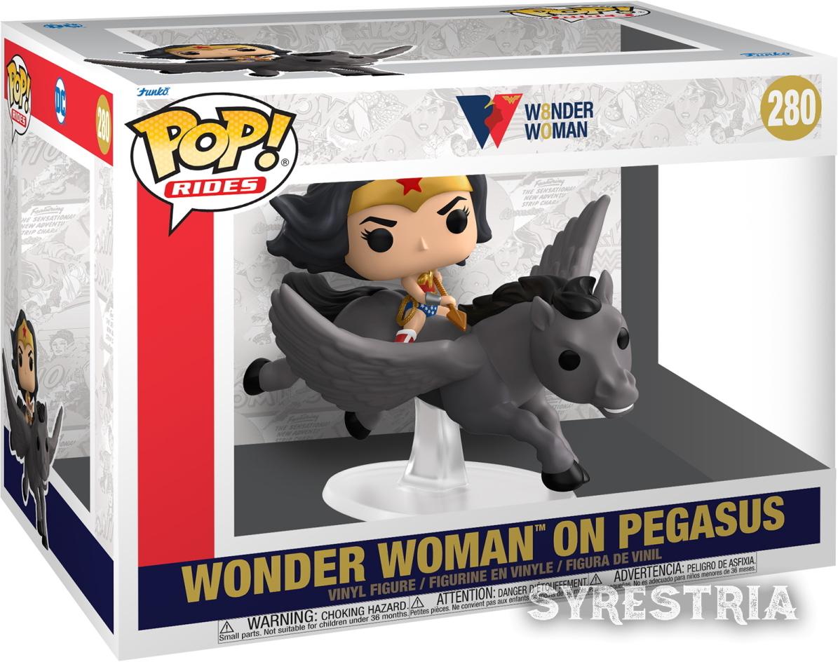 WW Wonder Woman - Wonder Woman on Pegasus Deluxe 280 - Funko Pop! - Vinyl Figur