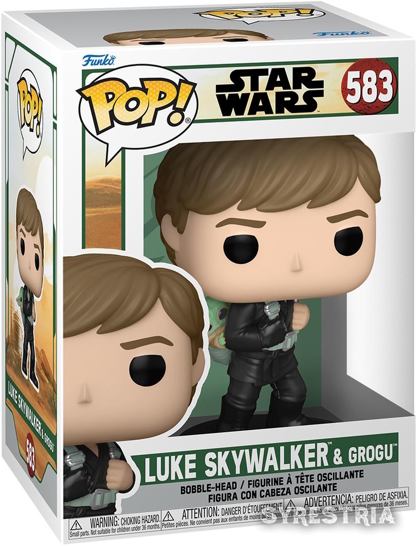 Star Wars - Luke Skywalker & Grogu 583 - Funko Pop! - Vinyl Figur