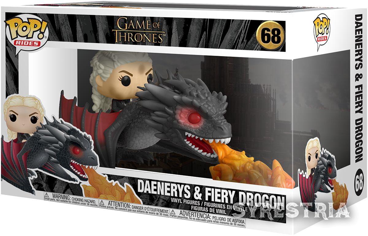 Game of Thrones - Daenerys & Fiery Drogon 68 - Funko Pop! - Vinyl Figur