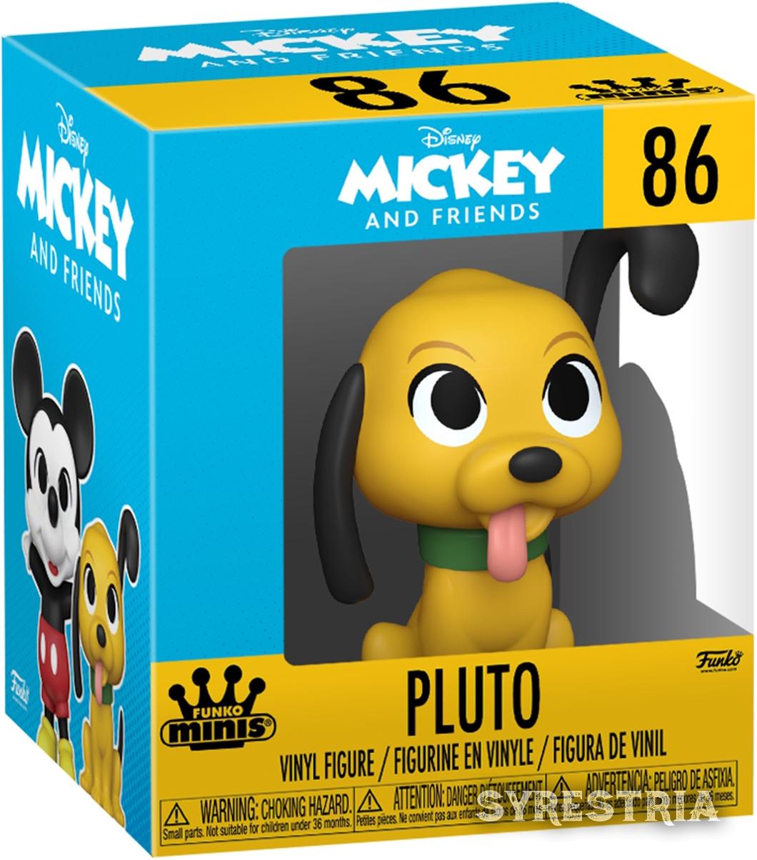 Disney Mickey and Frinds - Pluto 86 - Funko Minis Vynl Figuren