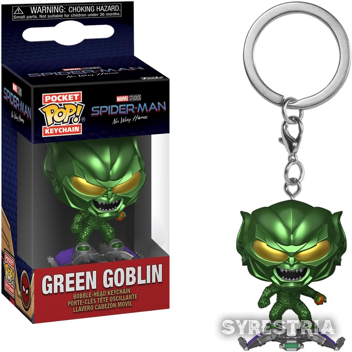 Marvel Studios Spider-Man No Way Home - Green Goblin - Schlüsselanhänger Funko Pocket POP! Keychain