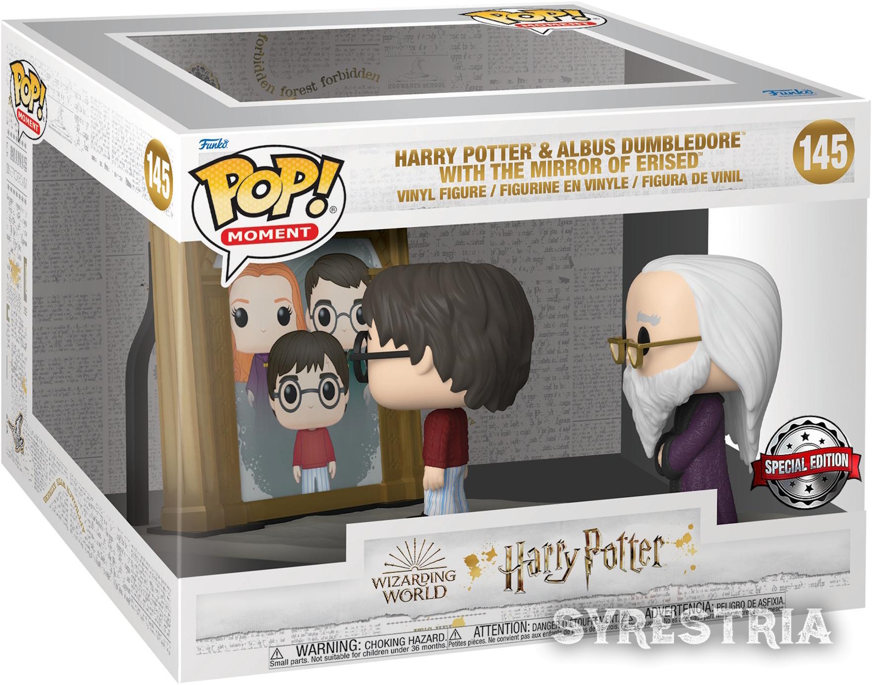 Harry Potter & Albus Dumbledore with the mirror of erised 145  Special Edition - Funko Moments Pop!