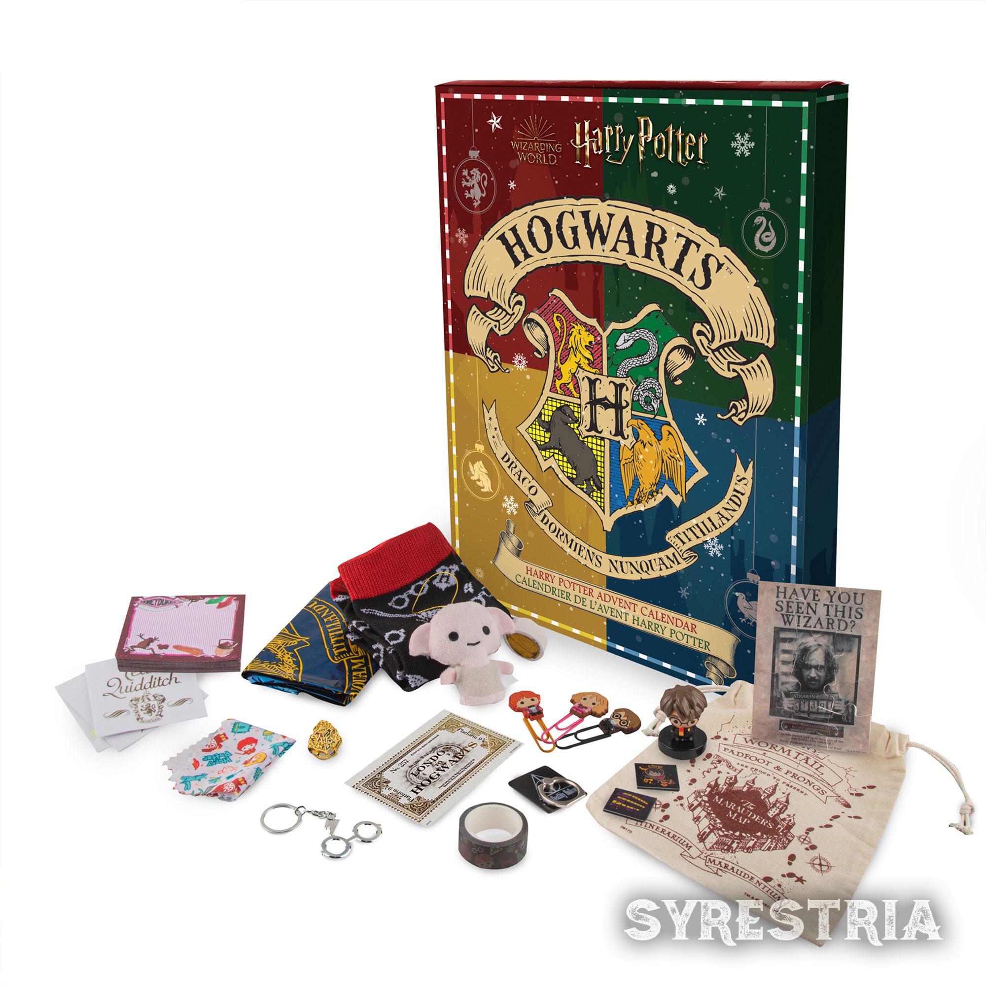 Harry Potter Schreibwaren Adventskalender Wizarding World Calendar 24 Türen