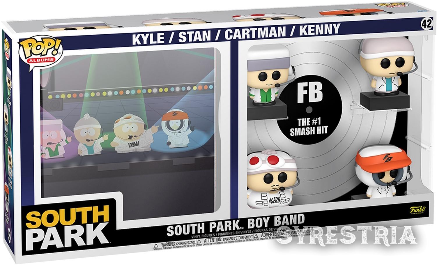 South Park - Boy Band Kyle Stan Cartman Kenny 42 - Funko Pop! Albums - Vinyl Figur