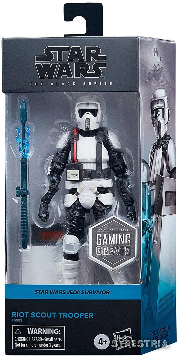 Star Wars The Black Series Gaming Greats Riot Scout Trooper Actionfigur 15 cm