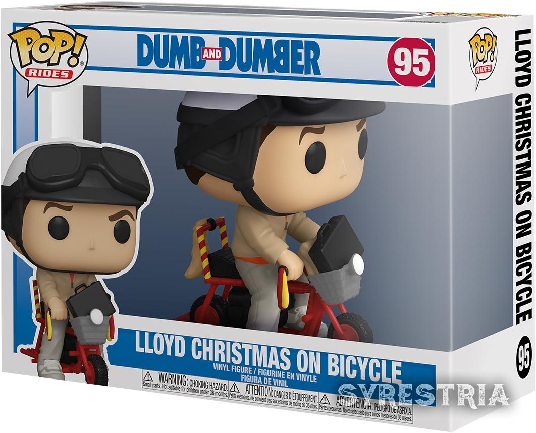 Dumm und Dümmer Dumb and Dumber - Lloyd Christmas on Bicycle 95 - Funko Pop! - Vinyl Figur