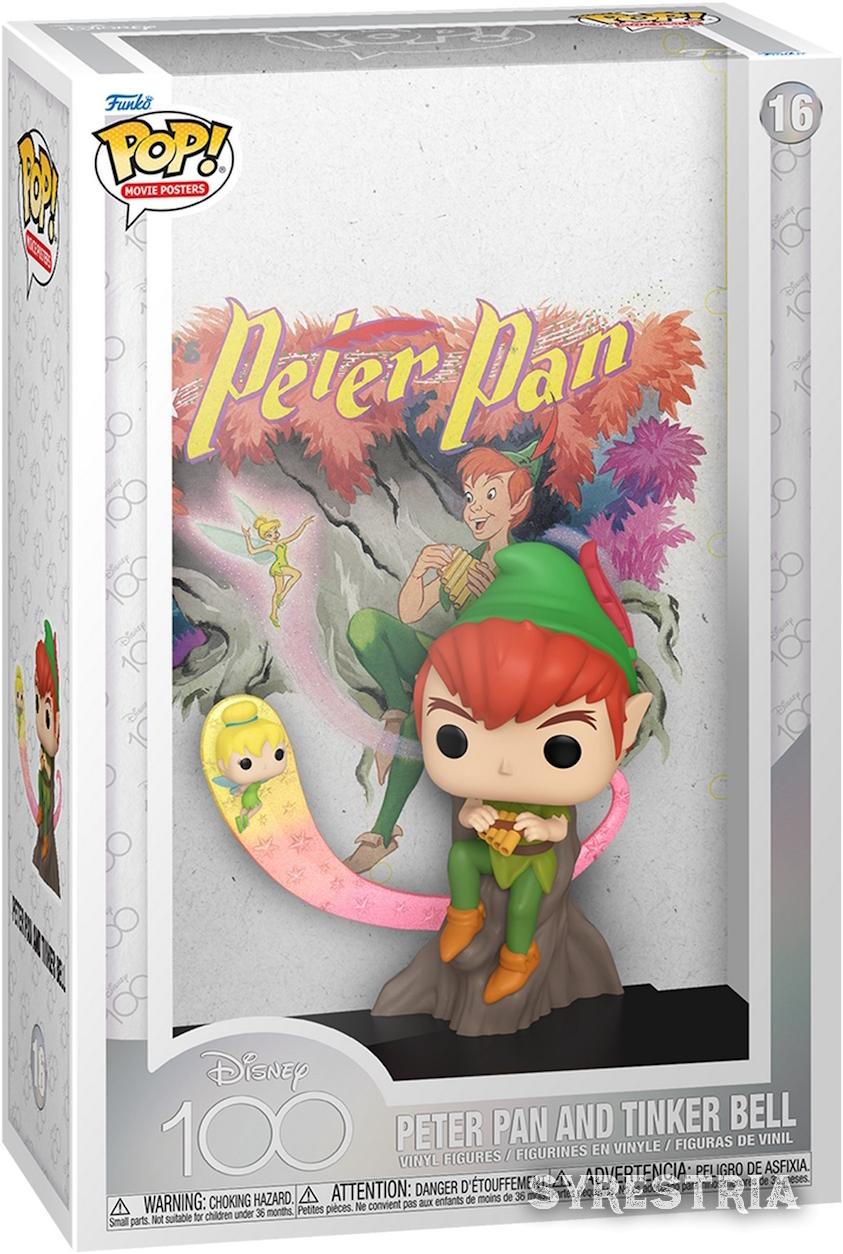 Disney Peter Pan - 100th Peter Pan and Tinker Bell 16 - Funko Pop! Movie Posters