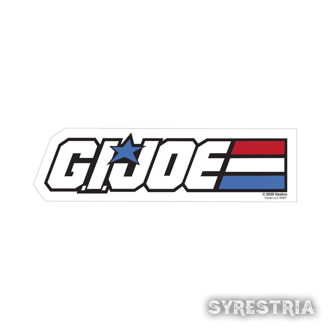 G.I. Joe Logo  - Funko Sticker Aufkleber