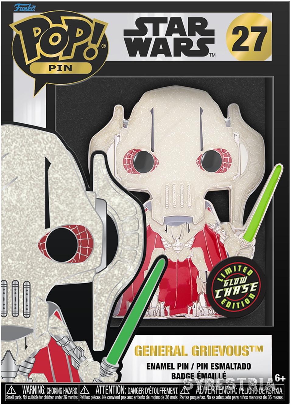 Star Wars - General Grievous 27 Limited Glow Chase - Funko Pin