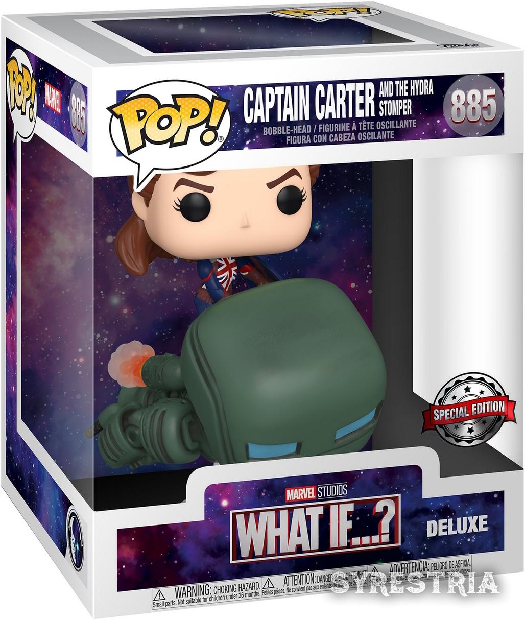 Marvel Studios What If…? - Captain Carter and the Hydra Stomper 885 Special Edition Funko Pop! Deluxe