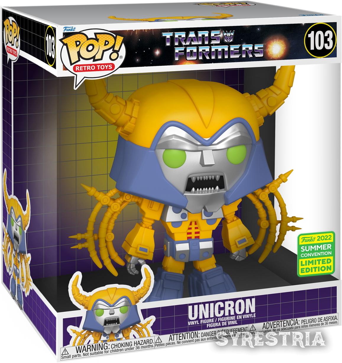 Transformers - Unicron 103 2022 SDCC - Funko Pop! - Vinyl Figur