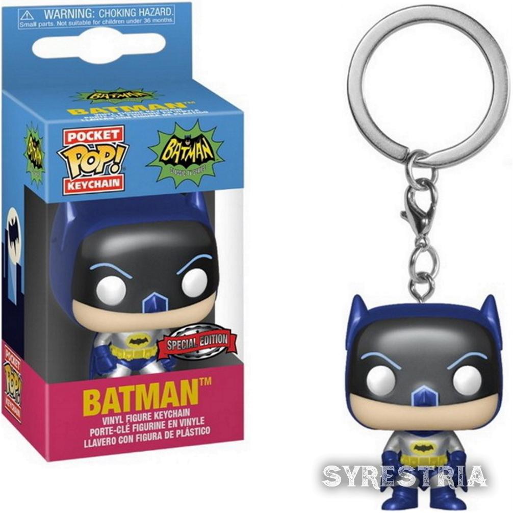 Batman - Batman 80th (Metallic)  Special Edition - Schlüsselanhänger Funko Pocket POP! Keychain