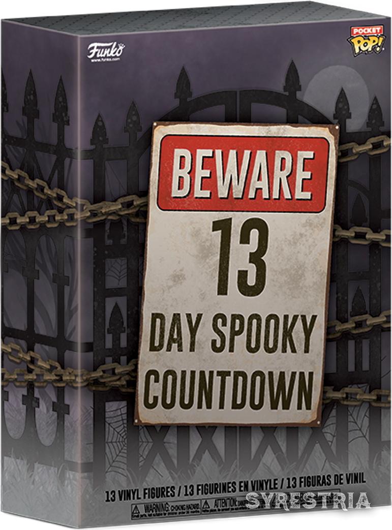 Beware Halloween 13 Day Spooky Countdown Adventskalender Calendar Funko Pocket POP!