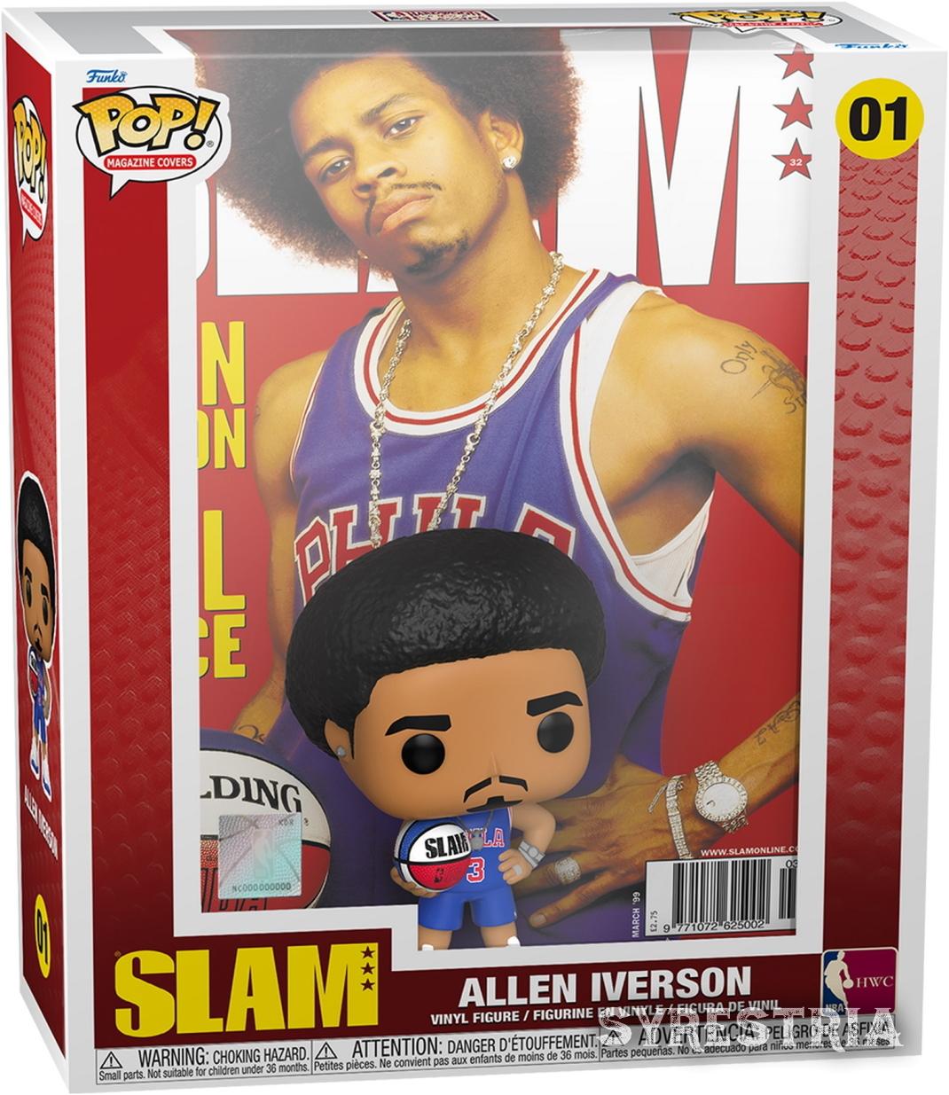NBA SLAM - Allen Iverson 01 - Funko Pop! Magazine Covers Vinyl Figur