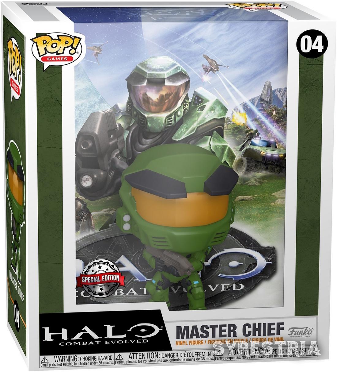 HALO Combat Evolved - Master Chief 04 Special Edition - Funko Pop! Games Covers