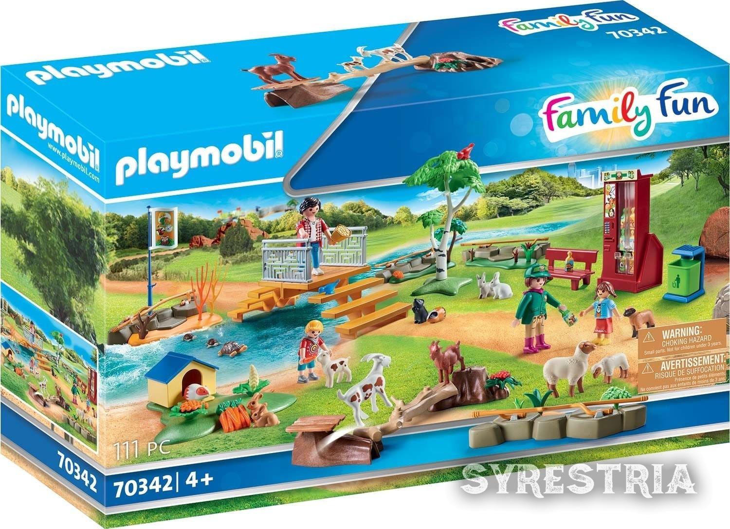 Playmobil Family Fun - Erlebnis-Streichelzoo 70342