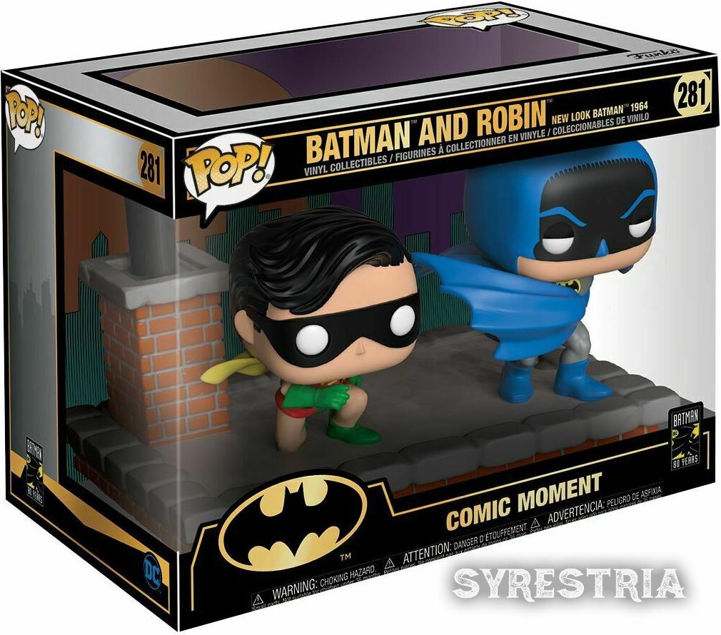 Batman and Robin - Comic Moments 281 - Funko Pop! - Vinyl Figur