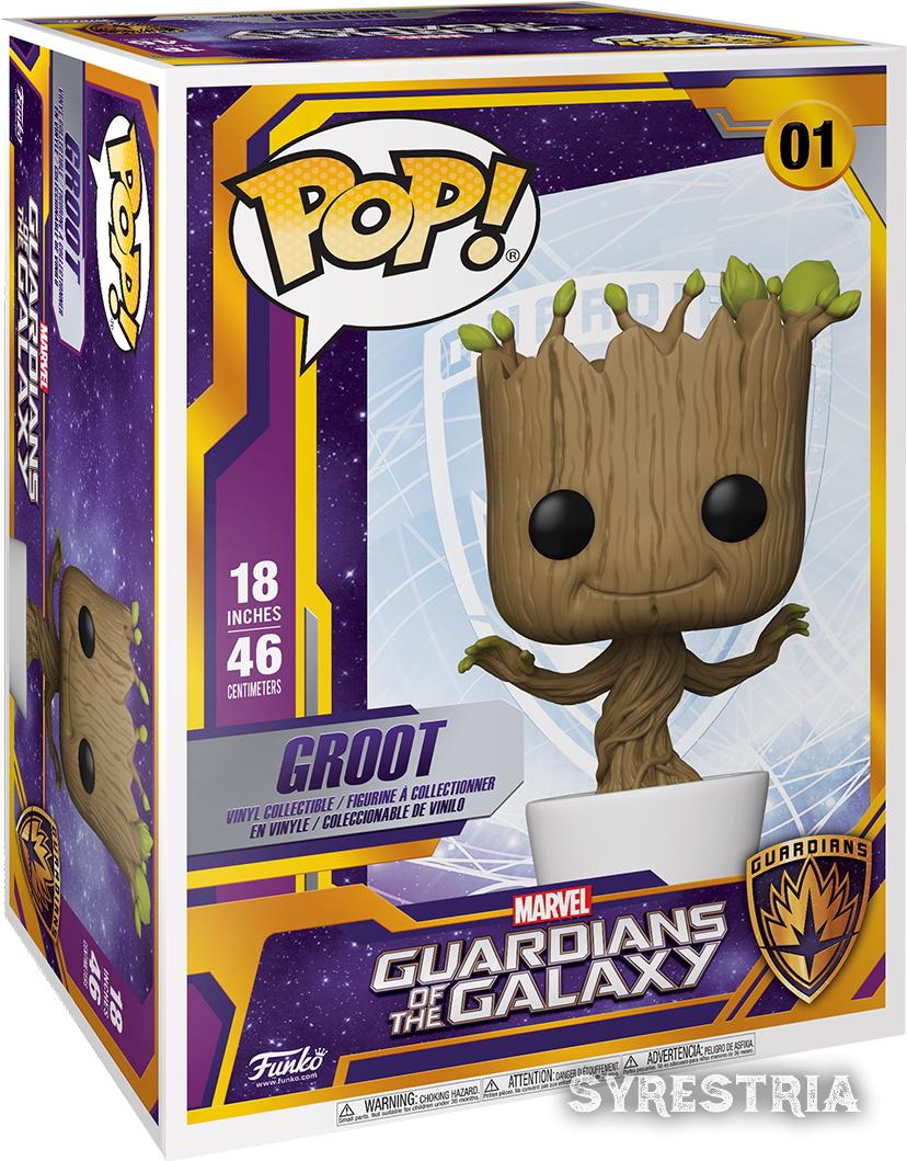 Marvel Guardians of the Galaxy - Dancing Groot 01 Super Sized 19 Inch 48cm - Funko Pop! - Vinyl Figur
