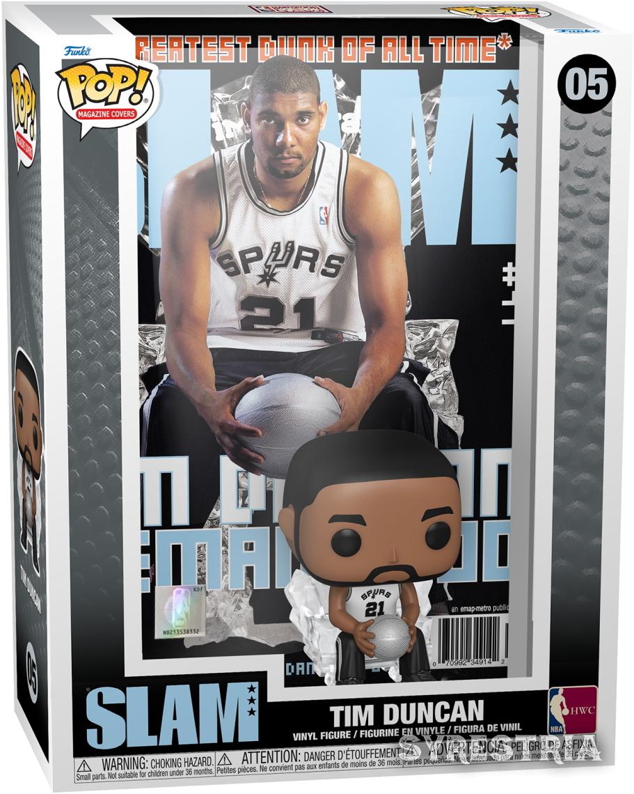 NBA Tim Duncan San Antonio Spurs 05 - Funko Pop! Magazine Covers Vinyl Figur
