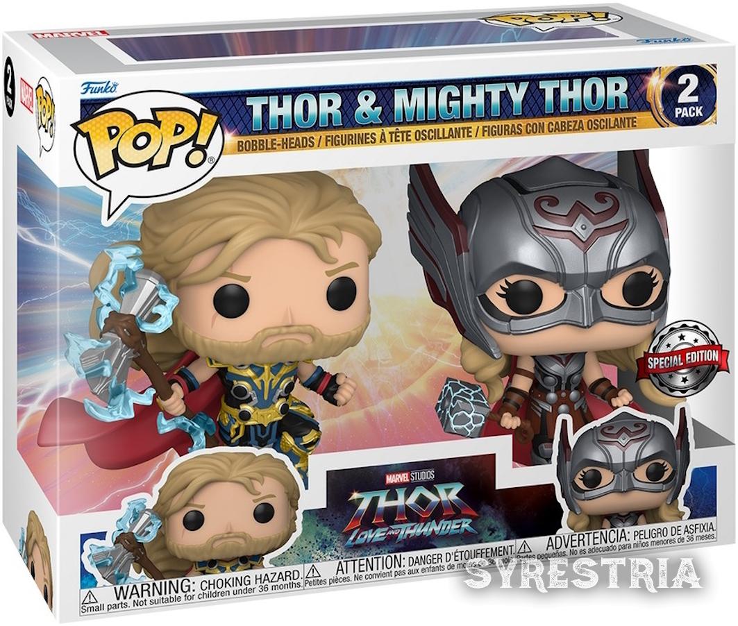 Marvel Studios Thor Love And Thunder - Thor & Mighty Thor Special Edition - Funko Pop! Vinyl Figur