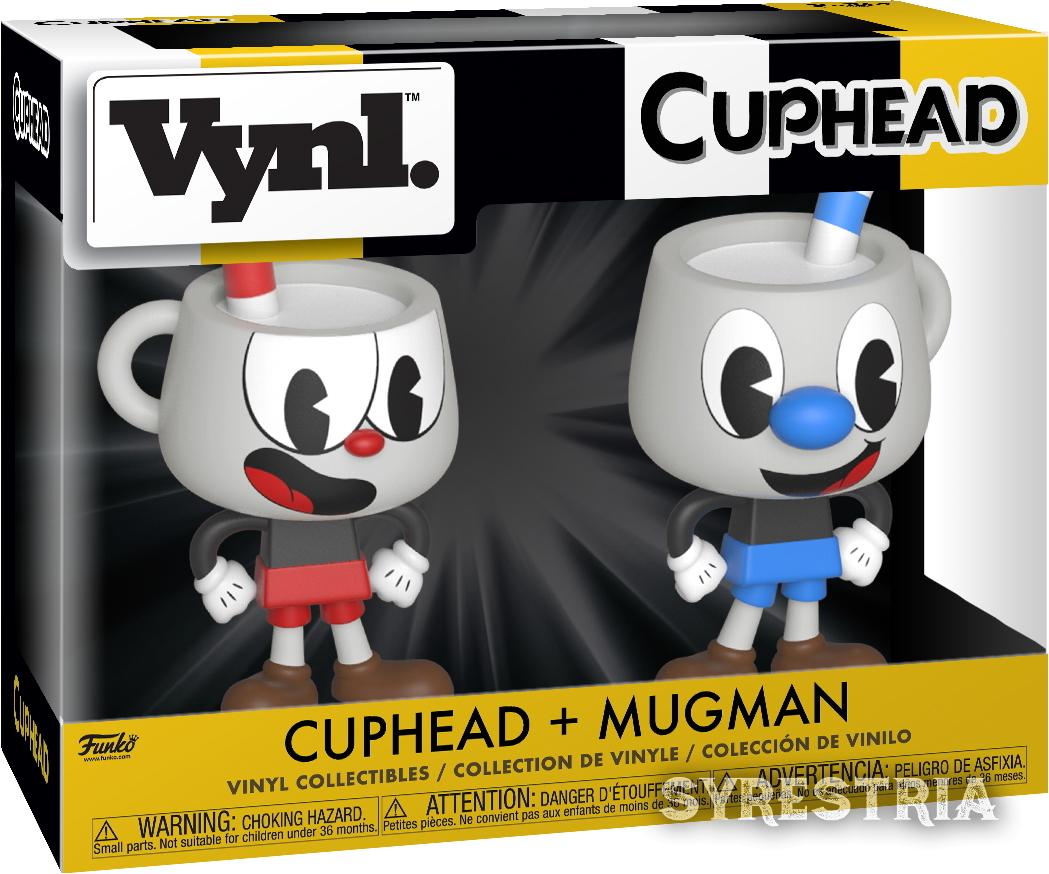Cuphead - Cuphead + Mugman  - Funko Vynl Figuren