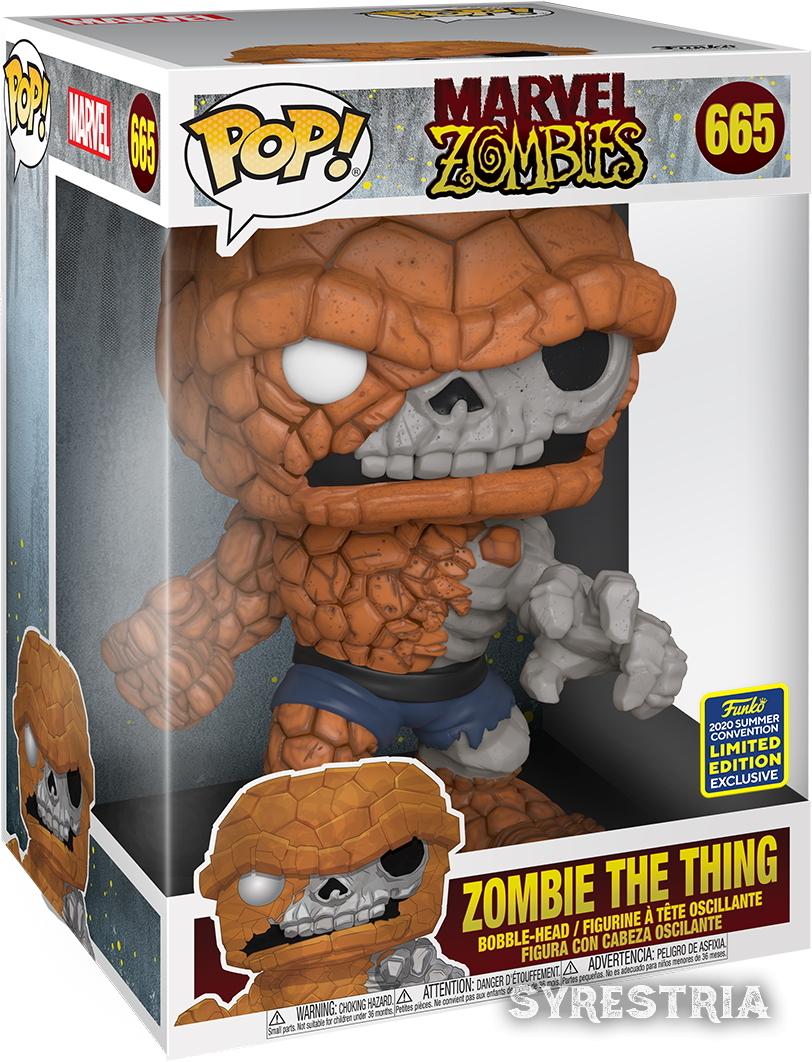 Marvel Zombies - Zombie The Thing 665 2020 Summer Convention Limited Edition Exclusive - Funko Pop! - Vinyl Figur