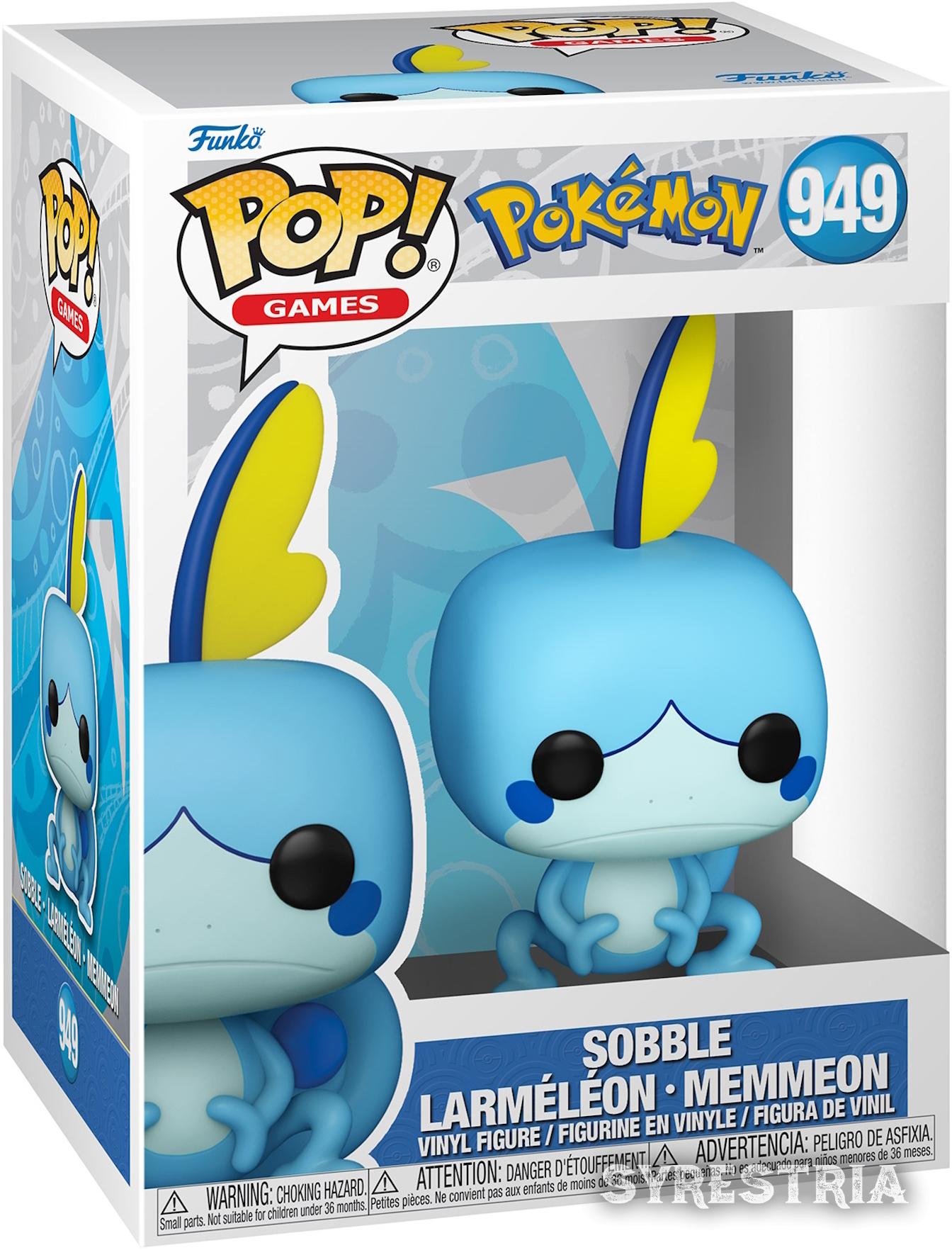Pokémon - Sobble Larméléon Memmeon 949  - Funko Pop! Vinyl Figur