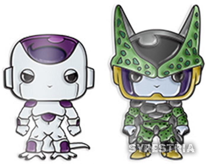 Dragon Ball Z Frieza & Cell 2-Inch Pin 2-Pack  - Funko Pins
