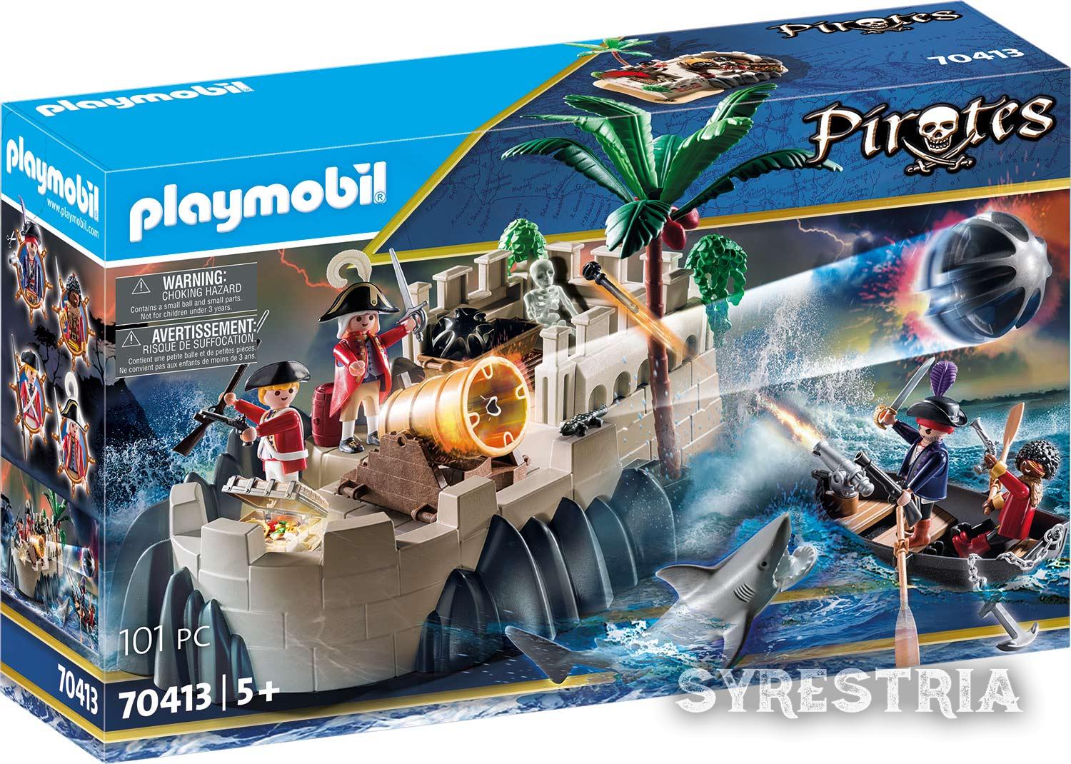 Playmobil Pirates - Rotrockbastion 70413