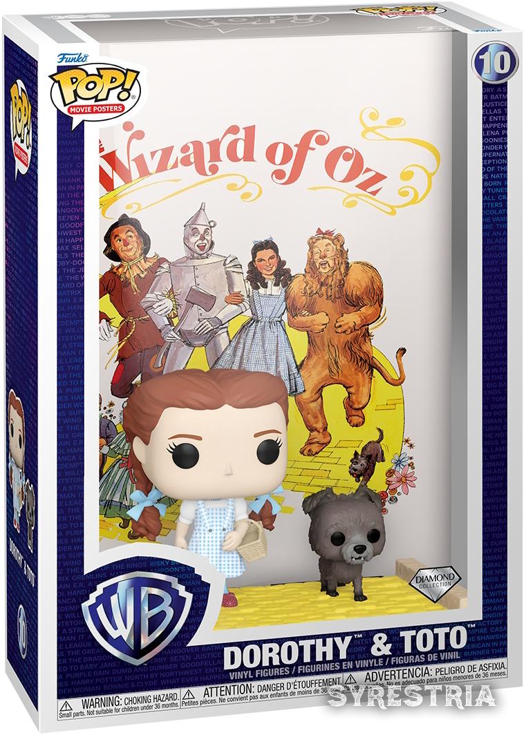 WB Wizard of Oz - Dorothy & Toto 10 Diamond - Funko Pop! Movie Posters